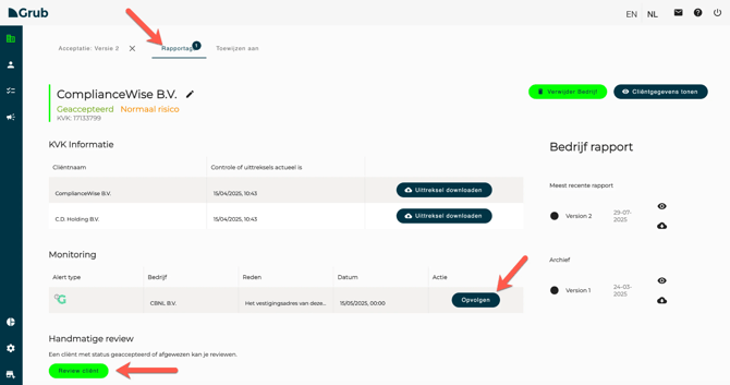 Review opstarten Grub
